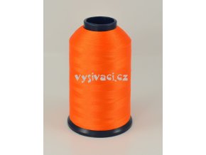 polyesterová vyšívací nit ROYAL P7278 oranžová