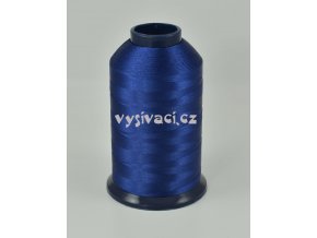vyšívací nit modrá ROYAL P069 5000m polyester