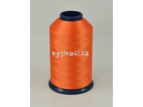 vyšívací nit oranžová ROYAL P191 5000m polyester