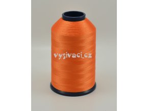 polyesterová vyšívací nit ROYAL P042 oranžová