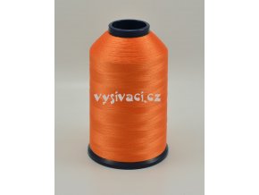 vyšívací nit oranžová ROYAL P042 5000m polyester