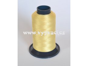 vyšívací nit žlutá světlounce ROYAL P010 5000m polyester