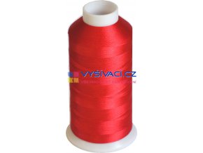 Vyšívací nit polyesterová P3067 červená
