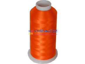 Vyšívací nit polyesterová P3050 oranžová