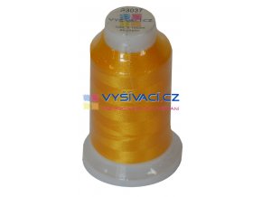 vyšívací nit polyester barva žlutá P3037 návin 1000m  36,30 Kč s DPH za kón při nákupu balení 10 kusů