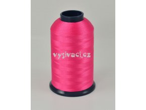 vyšívací nit růžová fuchsia ROYAL P7109 5000m polyester
