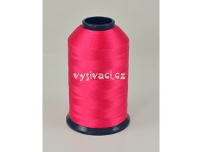 vyšívací nit růžová fuchsia ROYAL P026 5000m polyester