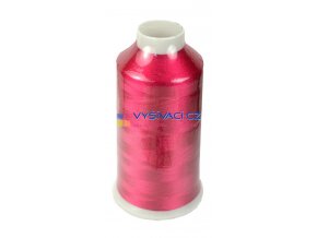 vyšívací nitě růžová fuchsia C056 návin 5000 metrů viskóza  108,92 Kč s DPH za kón při nákupu balení 12 kusů
