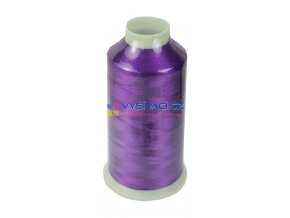 Vyšívací nit viskózová fialová C515