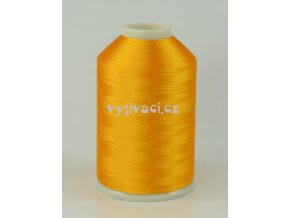 vyšívací nitě žlutá ROYAL C743 návin 5000m viskóza