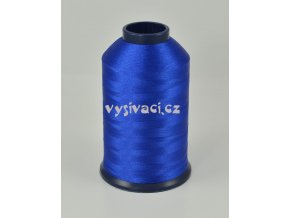 vyšívací nit modrá ROYAL P066 5000m polyester