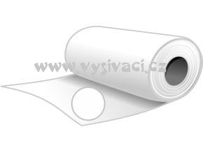 SPOFIX S80ZAZb - zažehlovací podkladový materiál pro vyšívání, gramáž 80g/m2, šíře 90cm, barva bílá, DOPRODEJ ZBYTKU ROLE 8,4m