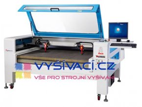 GBOS GH1610T AT CCD - výkonný řezací a gravírovací laser s automatickým podáváním řezaného materiálu a kamerou