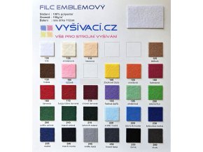 FILC pro vyšívání nášivek a aplikací, š. 112cm, tloušťka cca 1mm, barva č. 160 fuchsiová