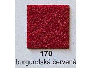 Filc 170 burgundská červená