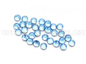 celobroušené hot-fix kameny Premium barva CBP 118 Sapphire světlý, velikost SS6 až SS30, balení 144ks