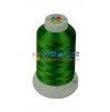 vyšívací nit zelená C751 návin 1000m viskóza  36,30 Kč s DPH za kón při nákupu balení 10 kusů