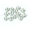 celobroušené hot-fix kameny Premium barva 101 Crystal, velikost SS6 až SS40, balení 144ks