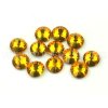 celobroušené hot-fix kameny Premium barva CBP 109 Topaz, velikost SS6 až SS30, balení 144ks