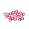 celobroušené hot-fix kameny Premium barva 106 Rose, velikost SS6 až SS30, balení 144ks