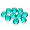 celobroušené hot-fix kameny Premium barva 140 Blue zircone, velikost SS6 až SS30, balení 144ks