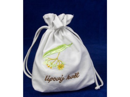 Lipový květ – plátěný pytlík