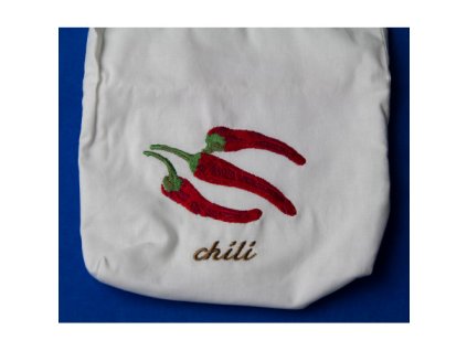 Chilli papričky – plátěný pytlík