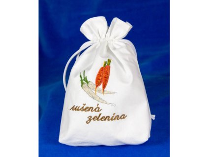 Sušená zelenina – plátěný pytlík