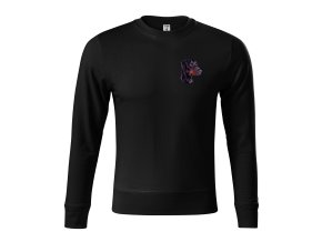 mikina UNI cierna doberman