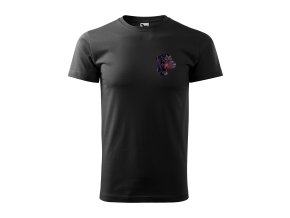tricko UNI cierne doberman
