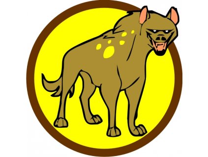 Družinová nášivka - Hyena