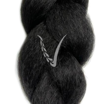 100% kanekalon Super Braid - 1B#