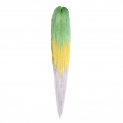 kanekalon_vysnívaný_dream_green/yellow/99_vysnivanecopiky