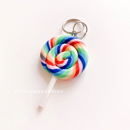 Colored lollipop - 50x30mm - 1pc