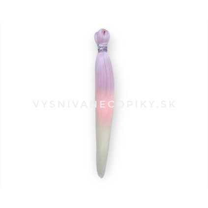 Kanekalon VYSNÍVANÝ Lavander/L-pink/White_vysnivanecopiky96CA82A6 7AB2 4A9C 8202 F15D3B9873B6