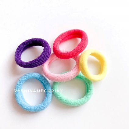 Children's_Hair_Elastics_Detské_Gumičky_Do_Vlasov_Colored_Farebné_vysnivanecopiky