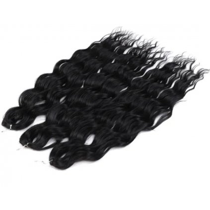 ANNA wavy synthetic hair  - 1B