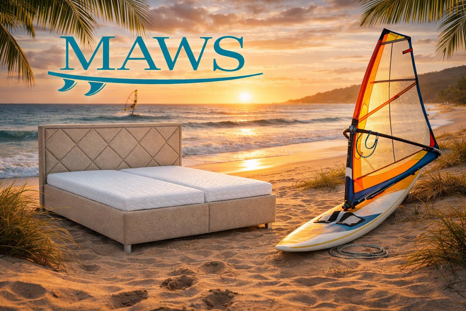 Proč máme v logu MAWS surfové prkno