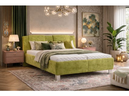 Manželská postel Adele s úložným prostorem