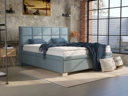 Manželská postel Boxspring Larnaca