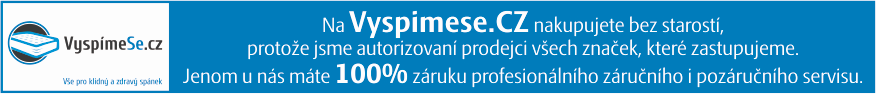 autorizovany prodejce, vyspimese.cz, prodejna matraci, madrace, matrace