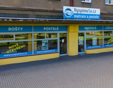 Prodejna Vyspimese.CZ v Třinci
