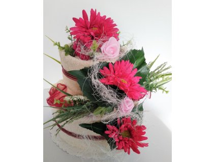 veratex textilni dort dvoupatrovy gerbera