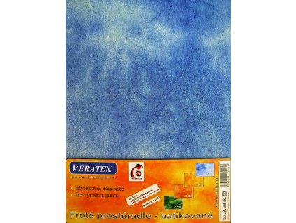 frote prosteradlo batika 90x200 17 cm modra batika
