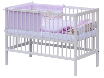 6272 4 detska postylka s kompletni vybavou scarlett 120 x 60 cm matej ruzova