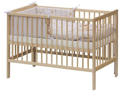 6275 4 detska postylka s kompletni vybavou scarlett 120 x 60 cm grisi bezova