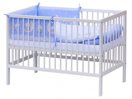 6287 4 detska postylka s kompletni vybavou scarlett 120 x 60 cm toro modra