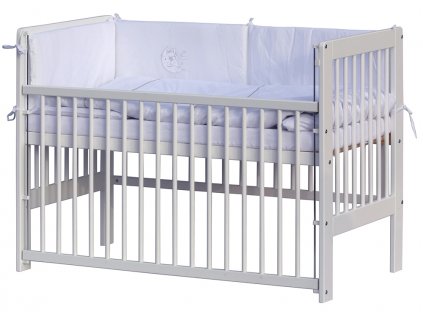 7436 4 detska postylka s kompletni vybavou scarlett 120 x 60 cm peta bila