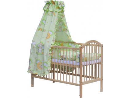 8647 2490 komplet 120x60 mracek zelena med