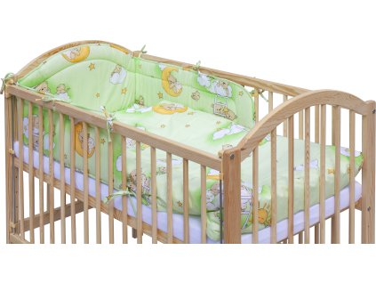 8929 2545 komplet postylka 120x60 mracek zelena med